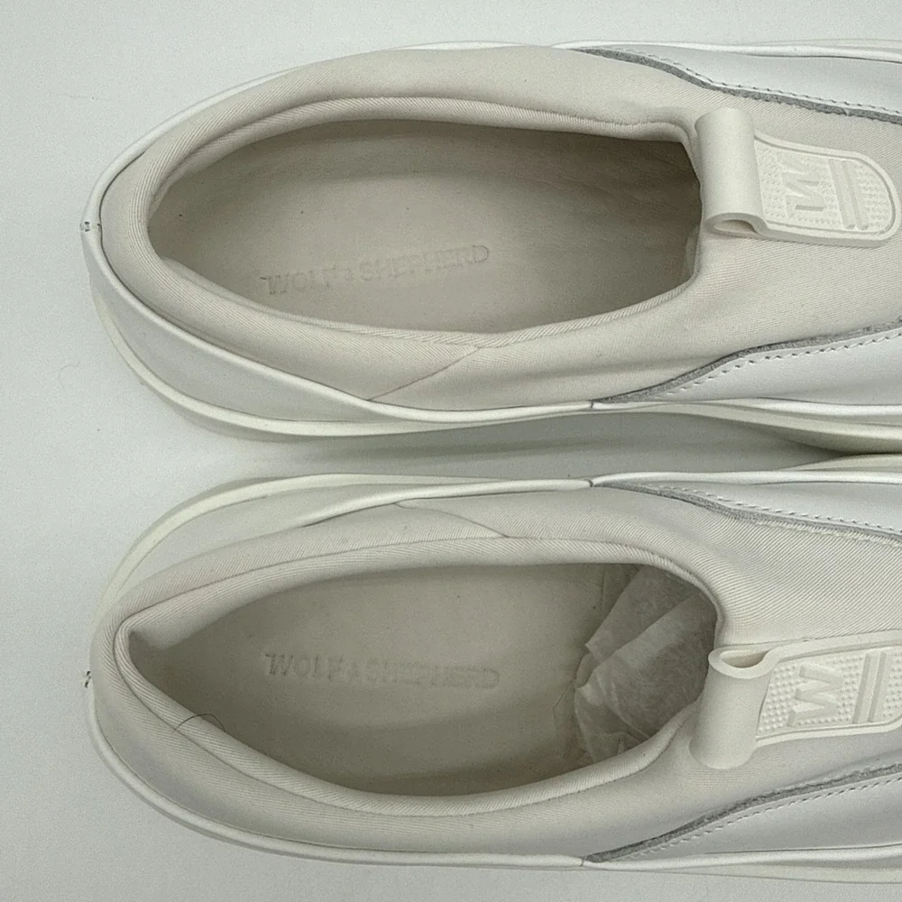 WOLF & SHEPHERD Cruise TRE Leather Slip-On‎ Shoes Men's 7.5